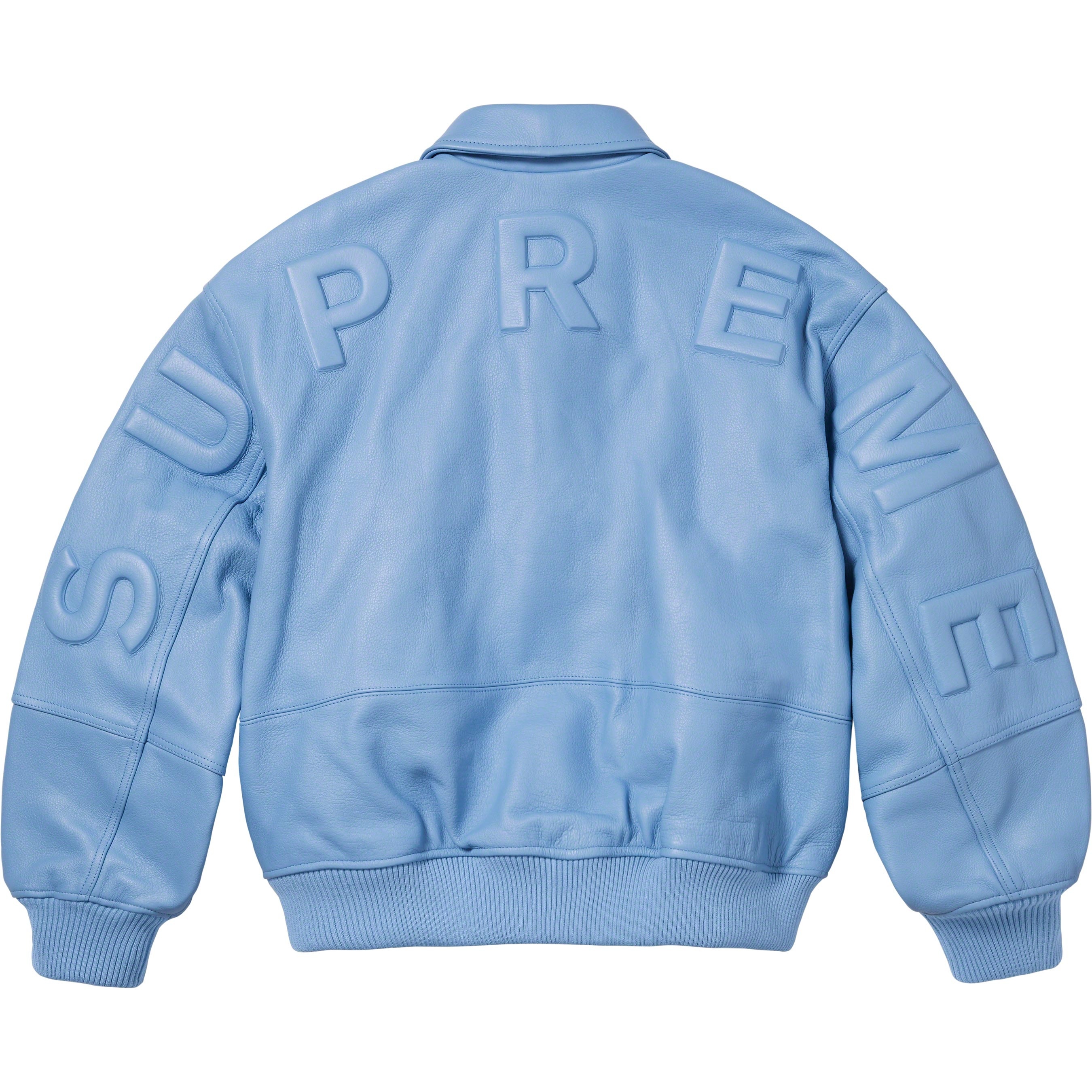 GORE-TEX Infinium WINDSTOPPER® Leather Varsity Jacket view 8